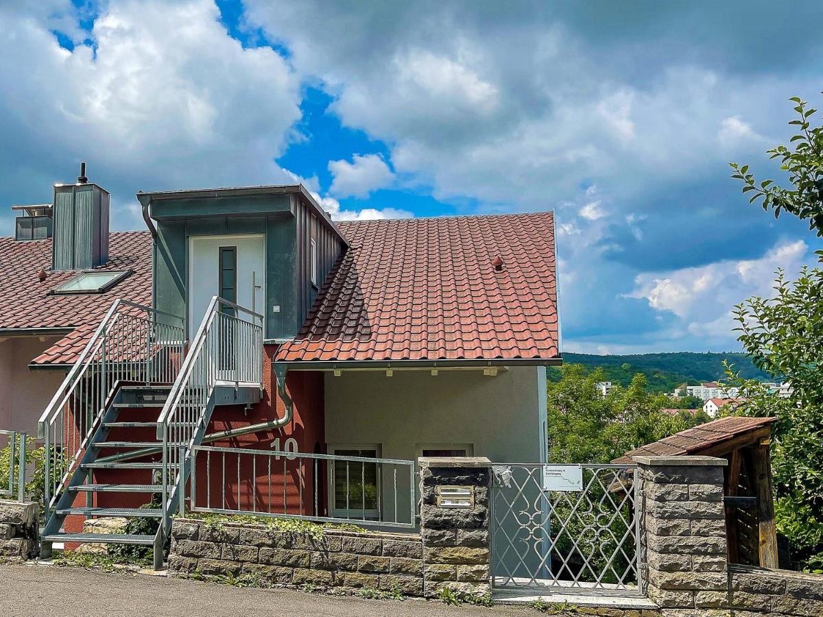 Ferienwohnung Im Eisenbergweg Бад-Мергентхайм Экстерьер фото